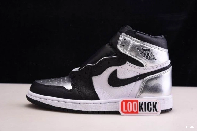 Bmlin Shoes HIGH 1 TOE JORDAN WMNS OG SILVER AIR CD0461-001 0803